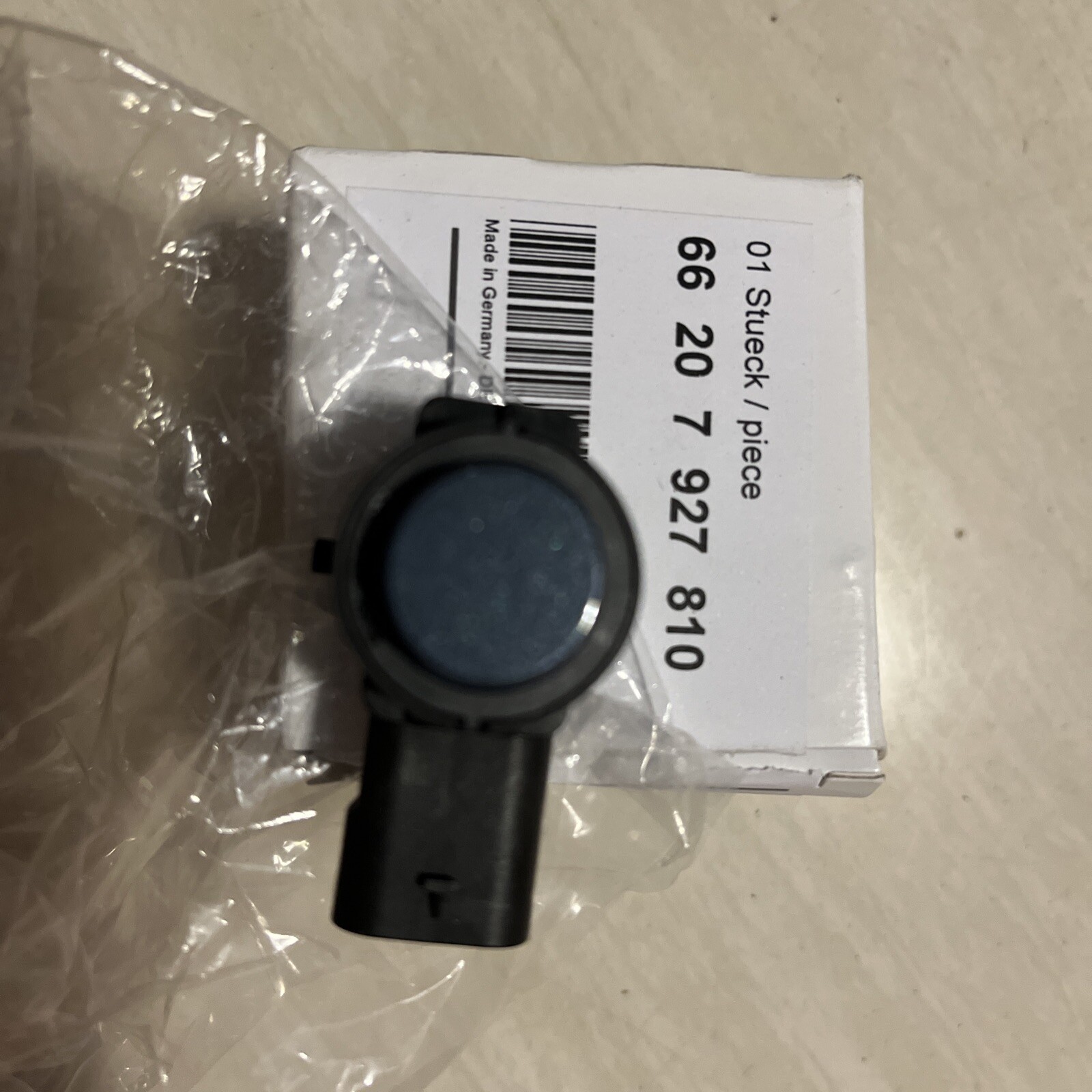 OEM BMW Ultrasonic Parking PDC Sensor 66207927810 Barcelona Blue 