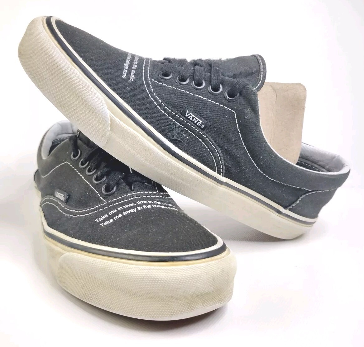 Undercover Jun Takahashi Beige Tactical-Style Sneakers CHAOS. BALANCE. Jun Takahashi main image 3