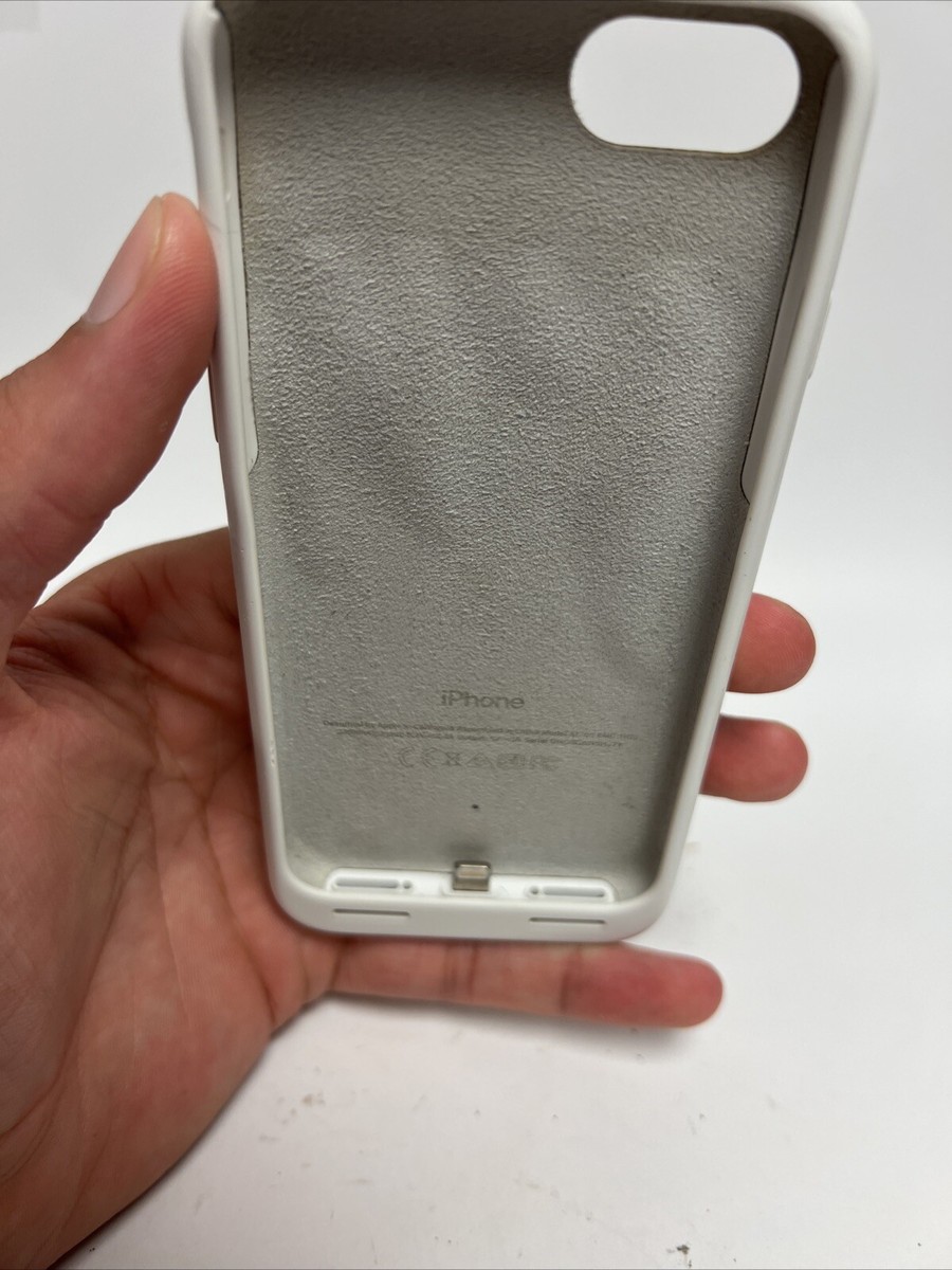 RARE Apple iPhone 7 Smart Battery Case, Model A1765 White