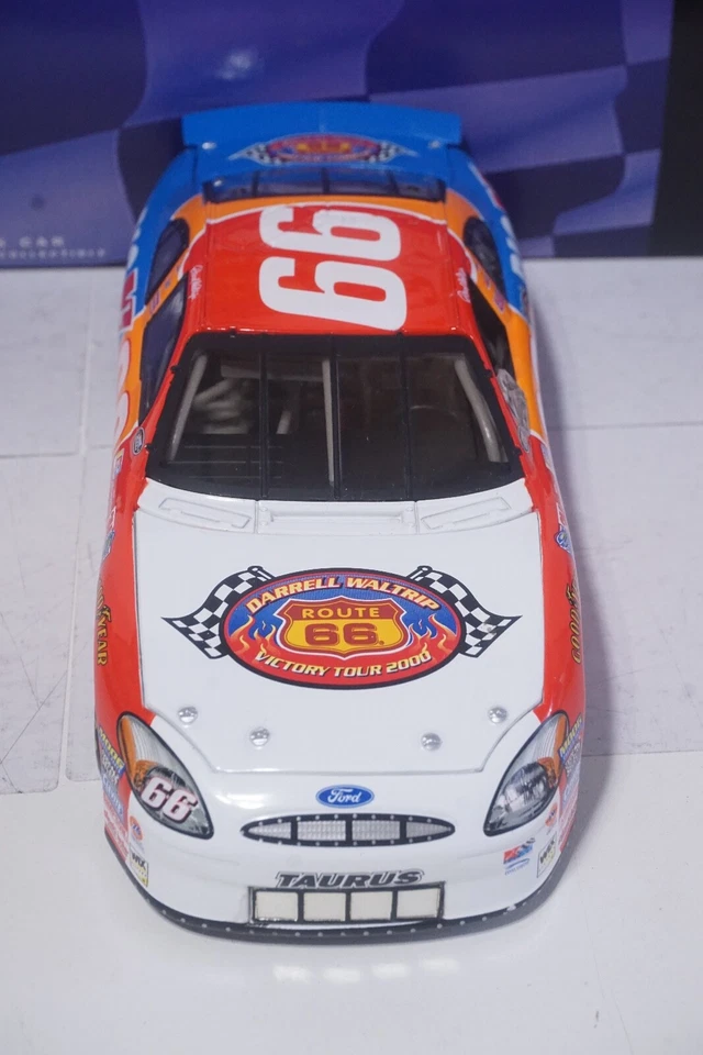 2000 DARRELL WALTRIP #66 BIG-KMART ROUTE 66 FORD TAURUS 1:24 Action Racing - Изображение 4 из 4