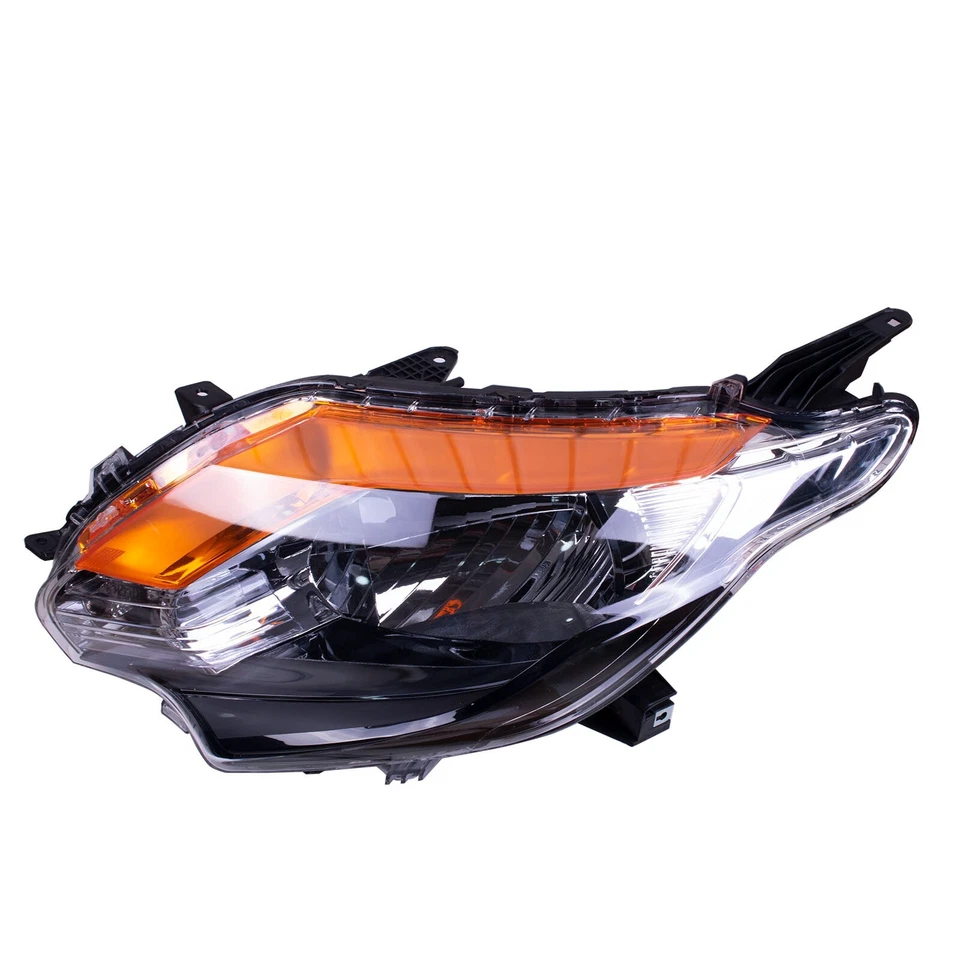 New Pair LH+RH Head Light Lamp Black Fits Mitsubishi Triton MQ GLX 2015~2018 Ute - image 3 of 4