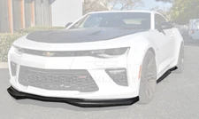 EOS T6 Style PRIMER BLACK Front Lip Splitter & Side Skirts For 16-18 Camaro SS