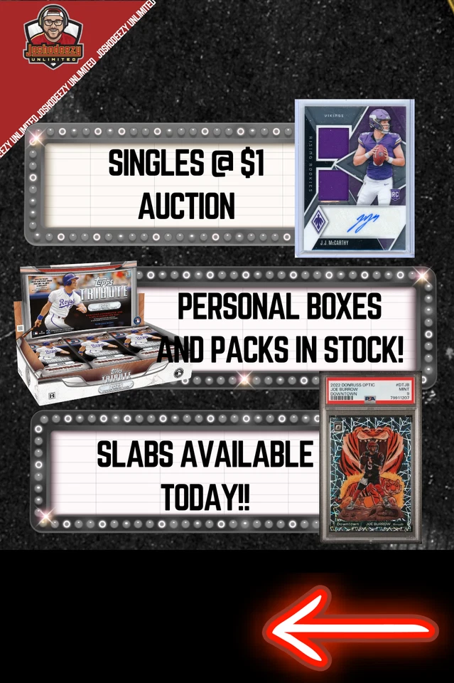 Singles and Slab Auctions!