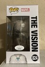 THE VISION FUNKO POP AUTOGRAPHED BY PAUL BETTANY JSA CERT — photo 3