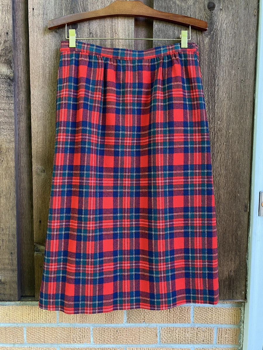 Vintage pendleton wool skirts top