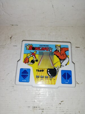 JEU ELECTRONIQUE MINI CONSOLE YENO BOWLING GAME WATCH  TIGER 1987  FONCTIONNE