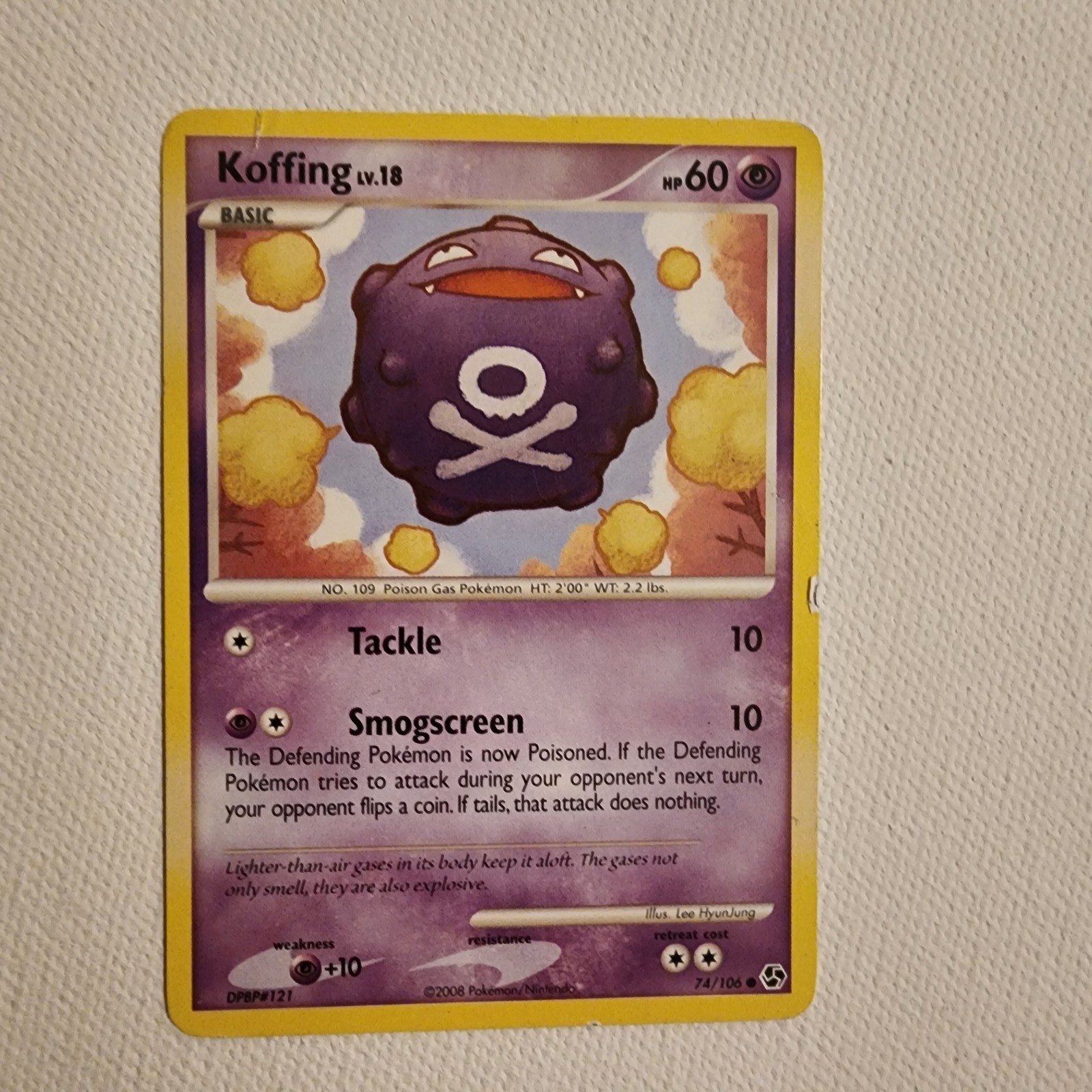 Koffing Common Great Encounters 74/106 MP