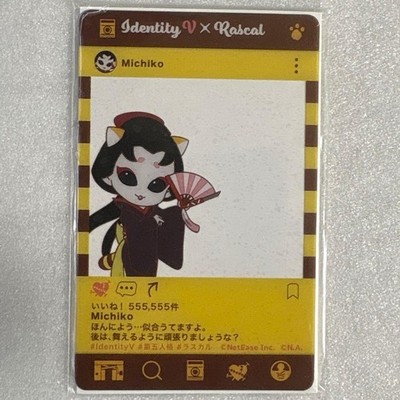 Identity V Rascal SNS-Style Clear Card Geisha
