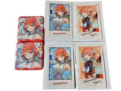 Hololive EXPO Fes Cheki Can Badge Set Kiara Takanashi