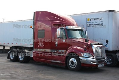 LKW Foto International ProStar+ Truck USA rot 389 #p3vl