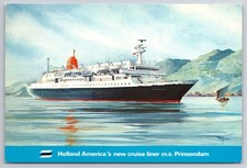 Holland America MS Prinsendam Postcard Indonesian Adventure Cruises 2007