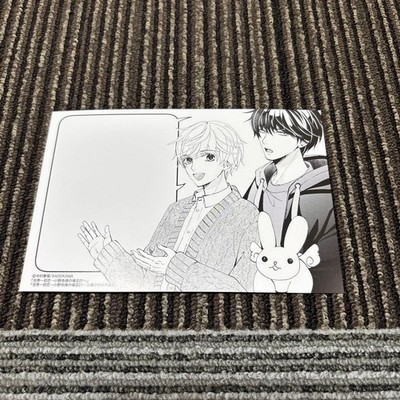 The World's Greatest First Love Message Card Shungiku Nakamura Takano/Ritsu BL