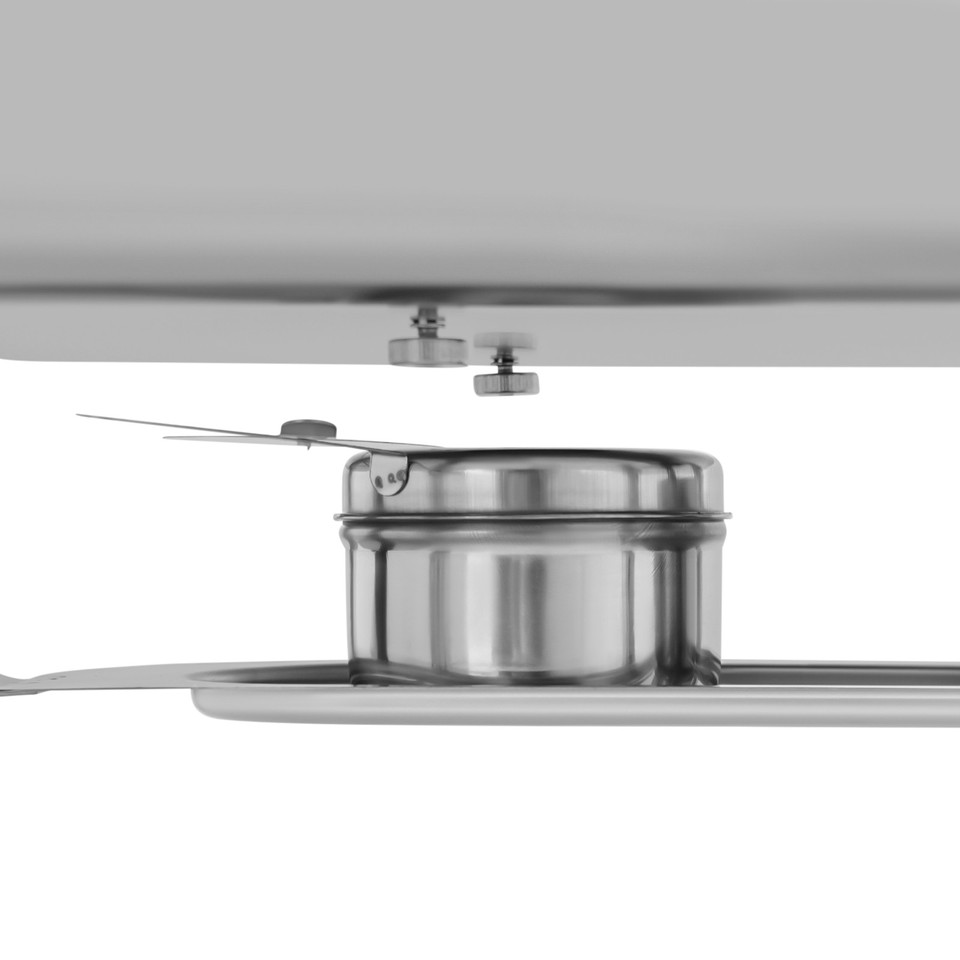Capacity Containers 9L Chafing Dish Large Capacity Food Warmer Container Stainless Steel ...
