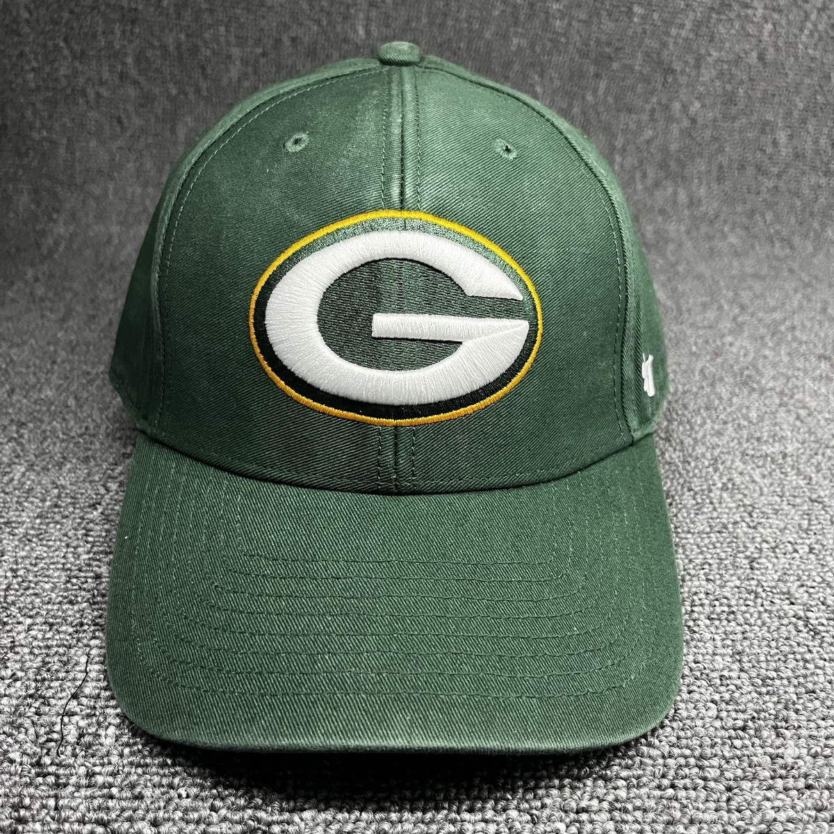 New '47 Green Bay Packers Clean Up Adjustable Hat Green NFL Strapback Cap