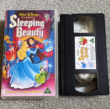 Walt Disney Sleeping Beauty VHS PAL English U Walt Disney Classics (1959) w/Case
