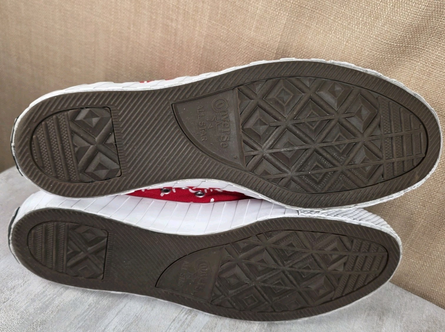 Converse UNT1TL3D Hi Not A Chuck Mens Size 12 Red White Platform Shoes Sneakers thumbnail 11