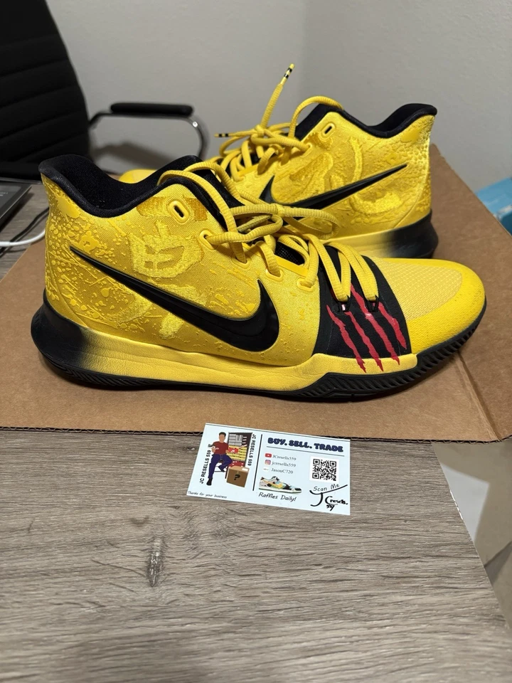 Talla 11 - Nike Kyrie 3 “Mamba Mentality” Kobe Bruce Lee Foto 4 de 4