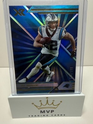 2021 Panini XR DJ Moore #14 Blue Carolina Panthers 154/199