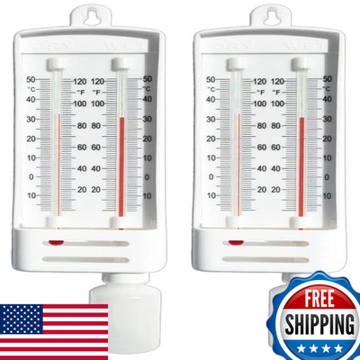 Sper Scientific Precision Wet Dry Bulb Masons Hygrometer 736740 - Dual