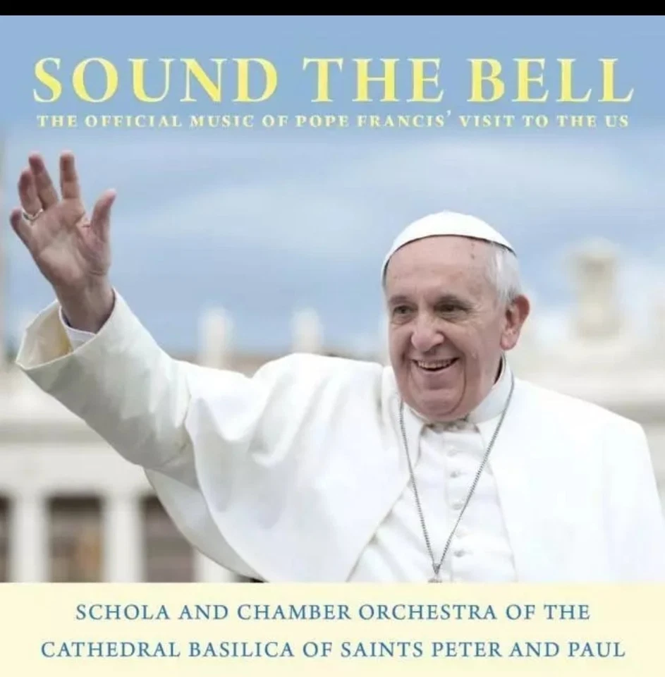 Pope Francis First US Visit Keepsake CD "Sound the Bell" 2015 Official Music CD — 第 3/4 张图片
