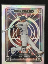 2022 Donruss Optic Trea Turner #MTH-4 Mythical Holo Prizm Dodgers