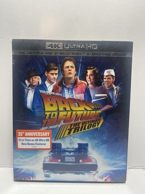 Back To The Future The Ultimate Trilogy 35th Anniversary 4K Ultra HD Blu Ray New