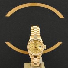 Rolex Lady-Datejust Gold - Ref: 69178 - aus 1986 - Fullset
