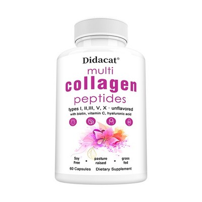 Collagen Peptide Capsules - Skin, Hair and Nail Health, Immunity Enhancement