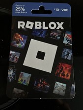 Roblox Robux Voucher with virtual item- £20