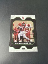 2025 Onit Black E.J. Williams JR. # 3/5 Rookie 