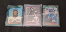 BO JACKSON RAW Ungraded 3-Card Rookie Lot 1986 Donruss 1989 Score 1987 Donruss!