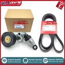 Oem Serpentine Drive Belt Tensioner Belt For 2015-2016 Honda Cr-v 2.4l