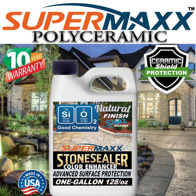 PAVER SEALER POOL DECKS, DRIVEWAYS, CONCRETE NANO CERAMIC - ONE GALLON VALUE