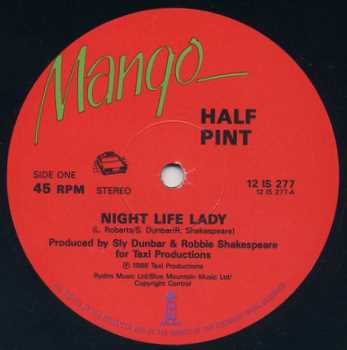 Half Pint  - Night Life Lady / Cost Of Living (12'')