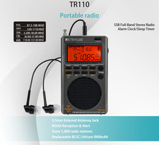 Full Band Shortwave Radio For Retekess TR110 AM/FM/SW/MW/AIR/CB/VHF/UHF WX Band