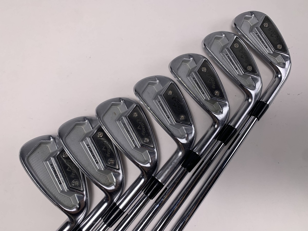 キャロウェイXフォージドCB2021 Callaway X Forged CB 21 Iron Set 4-PW NS Pro Zelos 8 Stiff Steel