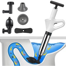 Rohrreiniger, Abflussreiniger Pumpe, Luftdruck, Toiletten, Waschbecken, Dusch...
