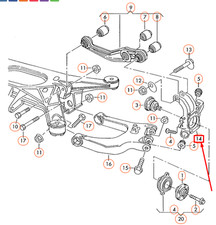 Roulement de roue Volkswagen PHAETON