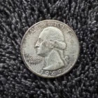 1949 D Washington Silver Quarter UNC