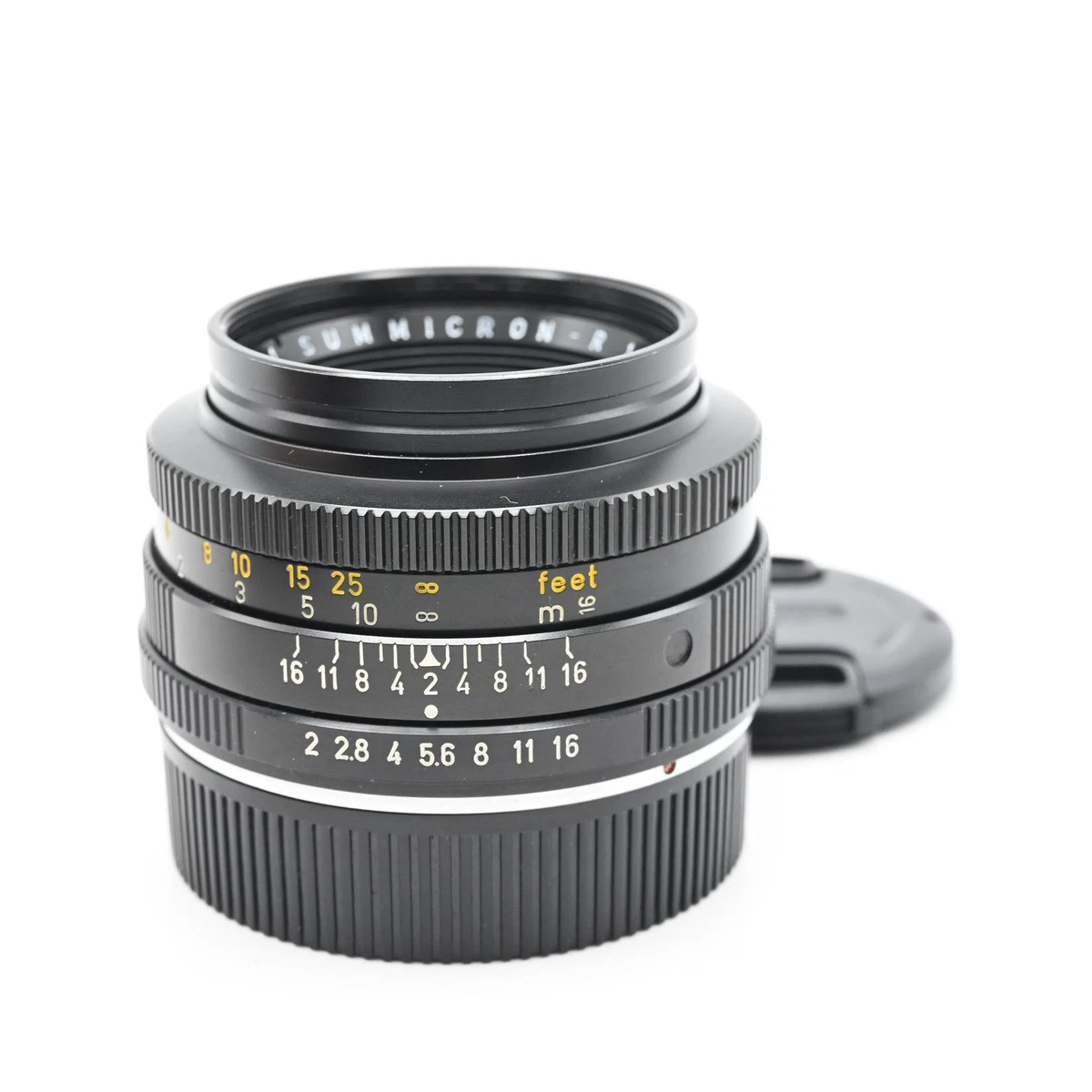 フィルムカメラ LEICA SUMMICRON-R 50mm F2 3CAM Leica Leitz Summicron-R 50mm f2 3 Cam Prime Lens for R Mount [Good]