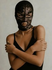 Gothic Lace Face Mask Venetian Masquerade Halloween Costume Unisex