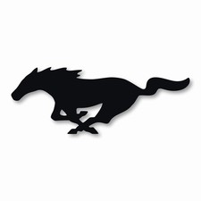 Mustang Running Horse Left - Vinyl Decal Sticker - CHOOSE Size  Color