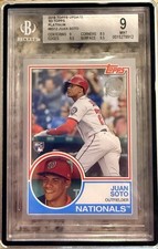 2018 Topps Update 1983 Anniversary Juan Soto RC Platinum 1/1