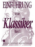EinfüHrung In Die Klassiker 1 FüR Klavier Richard Krentzlin