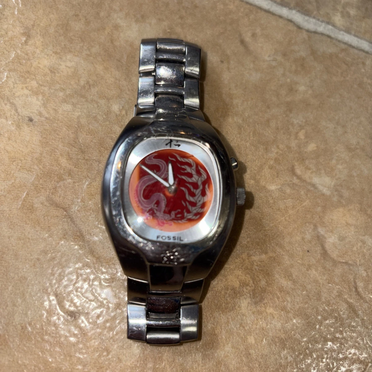 Fossil Big Tic Silver Wristwatches for sale | eBay