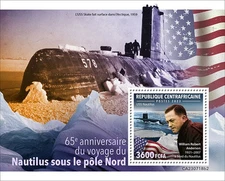 65th anniversary of Nautilus traveling under the North Pole