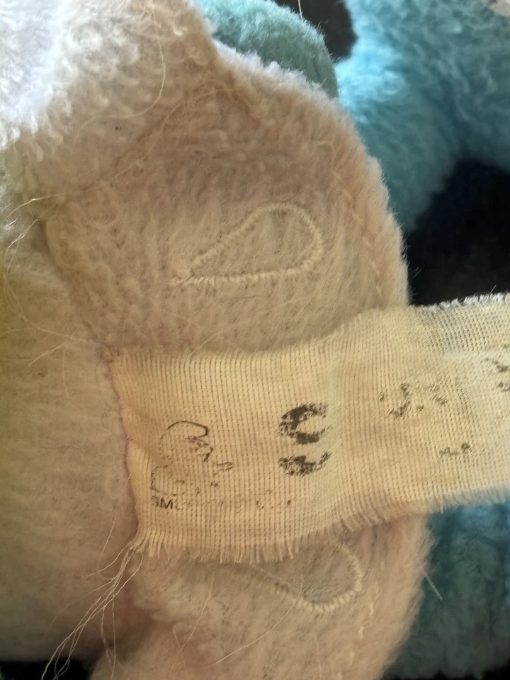 NANCO Smurf SMURFETTE Plush Stuffed Animal 2010 Collectible THE SMURFS 8” - Image 4 of 4