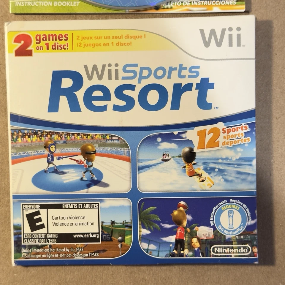 Wii Sports and Wii Sports Resort 2 in 1 Combo Disc (Nintendo Wii) - Image 4 of 4
