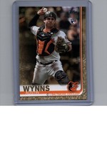 2019 Topps #582 Austin Wynns Gold #/2019