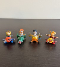 McDonalds Happy Meal Disney TaleSpin Set of 4 Toys DieCast Planes Vintage 1989